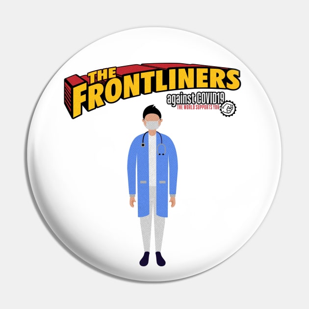 The Frontliners doctors Pin by opippi