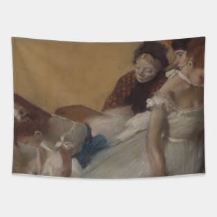 Examen de Danse (Dance Examination) by Edgar Degas Tapestry