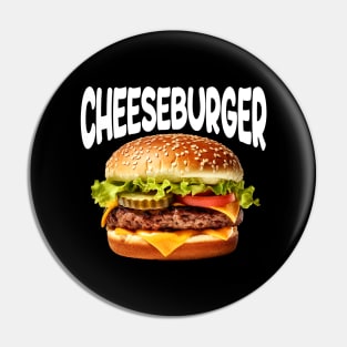 Cheeseburger | Dot Style Pin