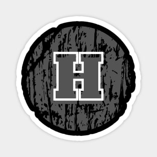 Letter H Magnet