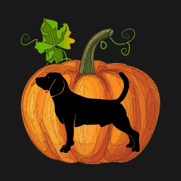 Beagle in pumpkin by Flavie Kertzmann