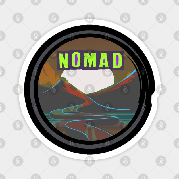 Nomad Magnet by GLStyleDesigns