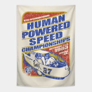 Human Powered Speed Championships 1983 Tapestry