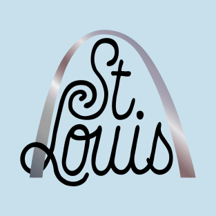 Saint Louis Missouri Souvenir Gateway Arch Traveler Gift T-Shirt