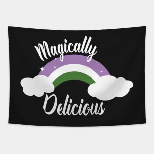 Magically Delicious Genderqueer LGBT Pride Tapestry