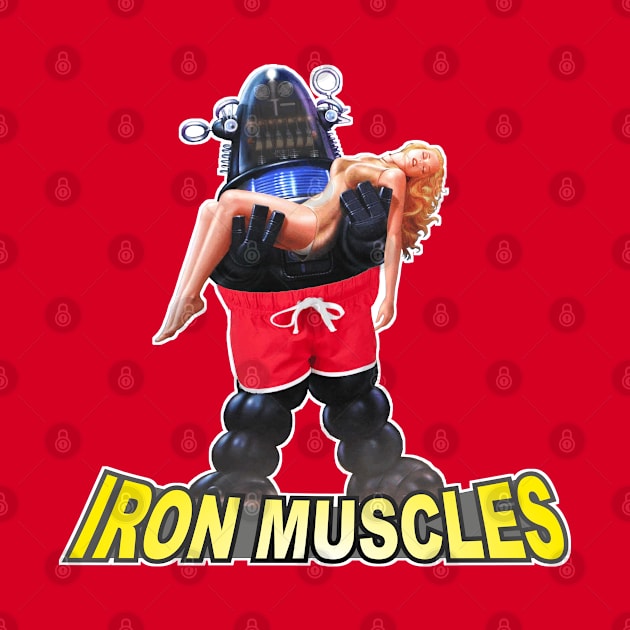 Robby the Robot iron muscles by Froggyfranck