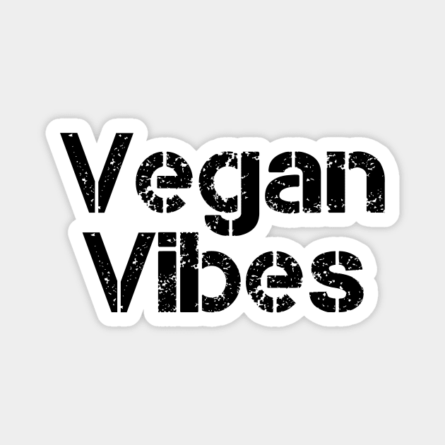 Vegan Vibes Magnet by François Belchior