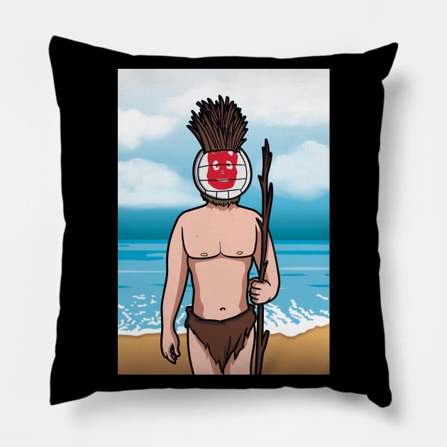 Son of castaway Pillow by jasesa