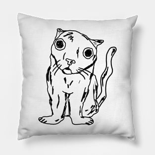 Funny cat Pillow