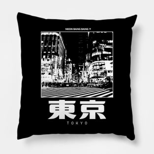 Shibuya Tokyo - Japanese Pillow