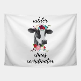 Udder Chaos Coordinator Cow Heifer Tapestry