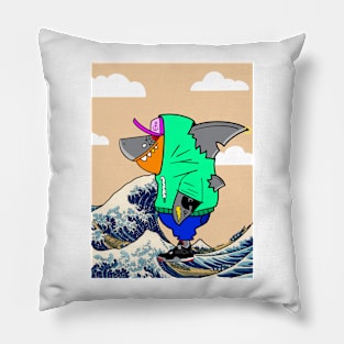 Baby shark sailor Pillow