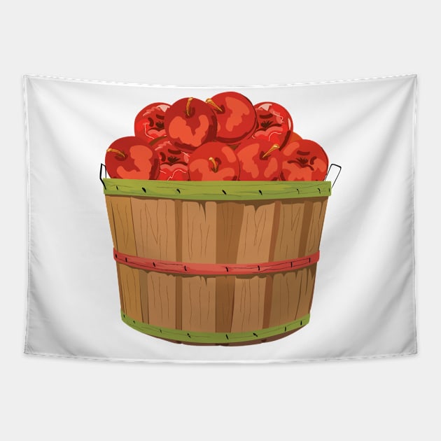 Apple Basket Tapestry by SWON Design