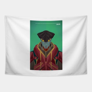 Geometric Javik Tapestry