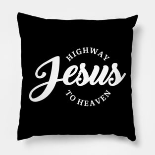 Highway Jesus Pillow