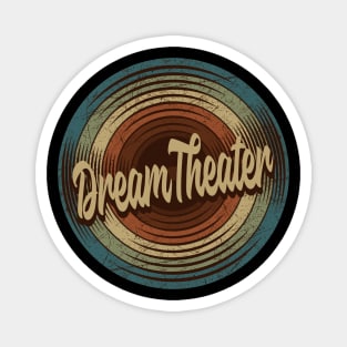 Dream Theater Vintage Vinyl Magnet