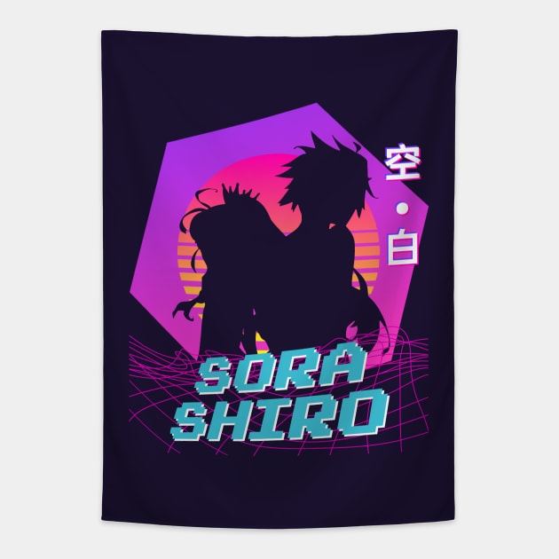 Shora Shiro - Vaporwave Tapestry by The Artz