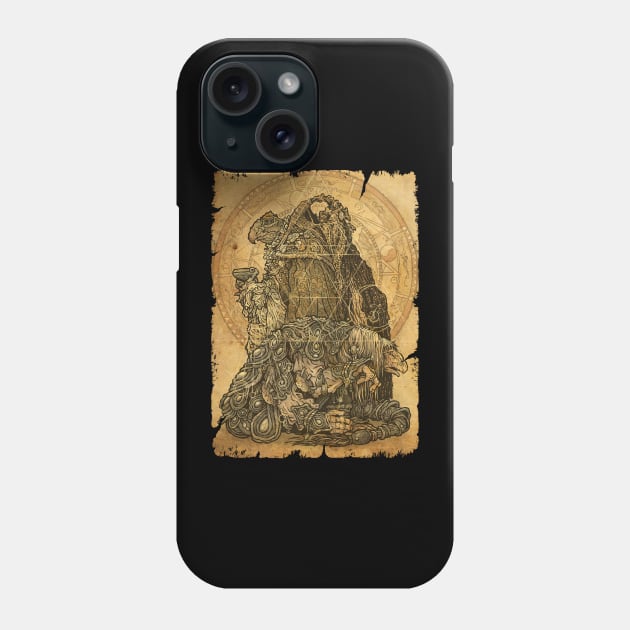 Card Dark Crystal 9 Phone Case by ngaritsuket