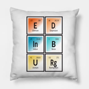 Elements of Edinburg City Pillow