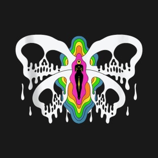 Psychedeic bstract Nude rt Lsd Hippie Trippy Gift Idea56 T-Shirt