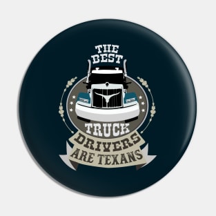 Texas Big Truck driver_light color Pin