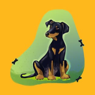 Natural Ears Doberman T-Shirt