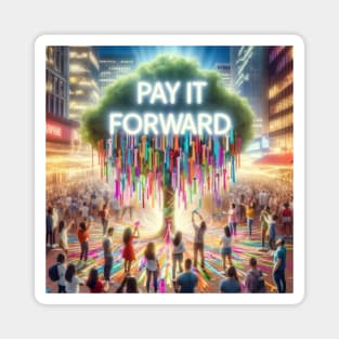 Pay It Forward Magnet