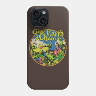 Give Earth a Chance 1970 Phone Case