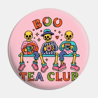 Boo Tea Pin