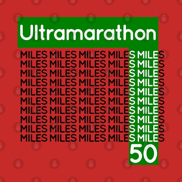 ULTRAMARATHON 50 miles  SMILE by mailboxdisco