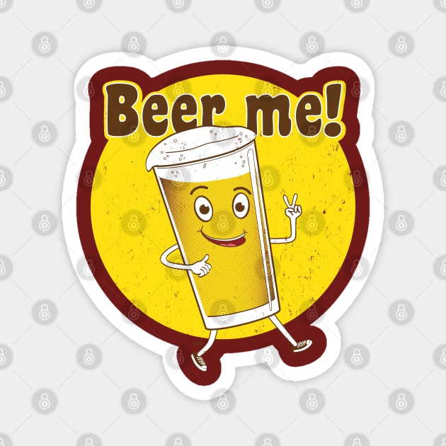 Beer Me! Magnet by mcillustrator