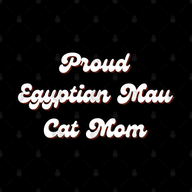 Egyptian Mau Cat by CityTeeDesigns