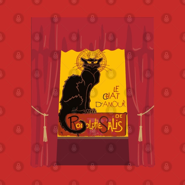 Le Chat Noir DAmour Theatre Stage by taiche