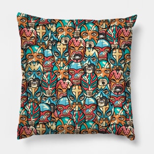 Lucha Libre Pillow