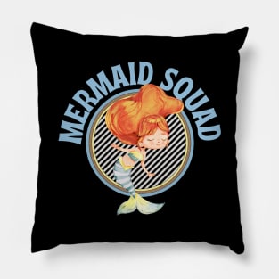 Mermaid Squad Pillow