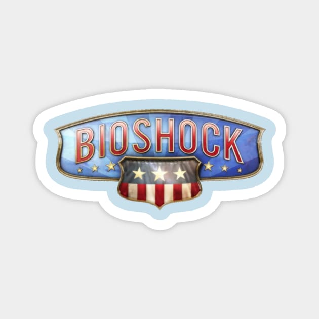 Bioshock Logo Magnet by gruntcooker