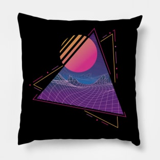 Vaporwave Space Pillow