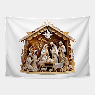 Nativity Scene Tapestry