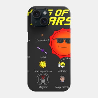 Types of Stars Phone Case