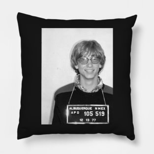 Bill Gates Mugshot Pillow