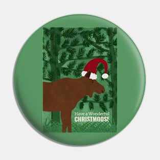 Wonderful Christmoose Pin