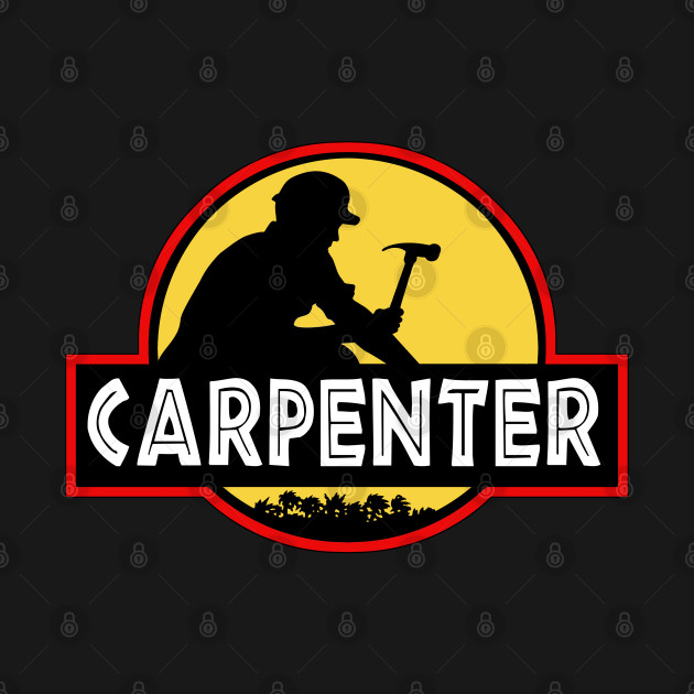 Disover Carpenter Jurassic Park Parody Logo - Carpenter - T-Shirt