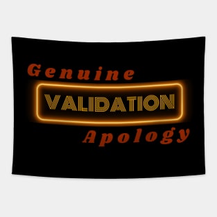 GenHeal Genuine Apology T-Shirt Tapestry