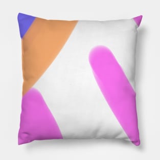 Colorful watercolor art design Pillow