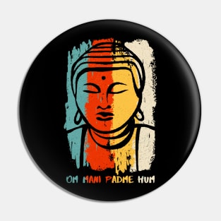 Buddha Om Mani Padme Hum Pin