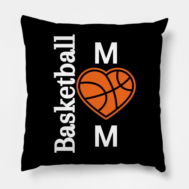 Basketball Mom Pillow by HobbyAndArt