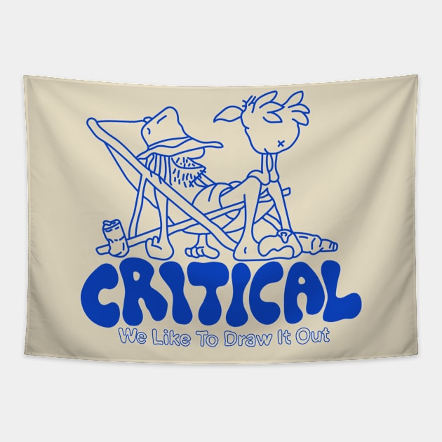 Critical Hit Tapestry by IAKUKI