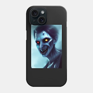 NASTY BLUE TINGED HALLOWEEN VAMPIRE Phone Case