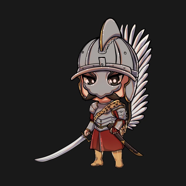 Galloping Glory: Polish Winged Hussar by Holymayo Tee