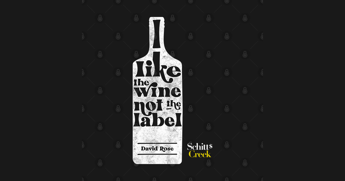 into the wine not the label pride shirt schitts creek